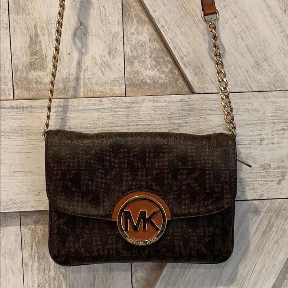 Michael Kors Brown Crossbody Bag